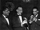Бенни, Teddy Wilson и Buck Clayton. 1955 